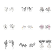 Load image into Gallery viewer, 9 Style  Silver Charms Earrings