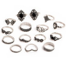 Load image into Gallery viewer, 15pcs/set Vintage Jewelry  Ring Set